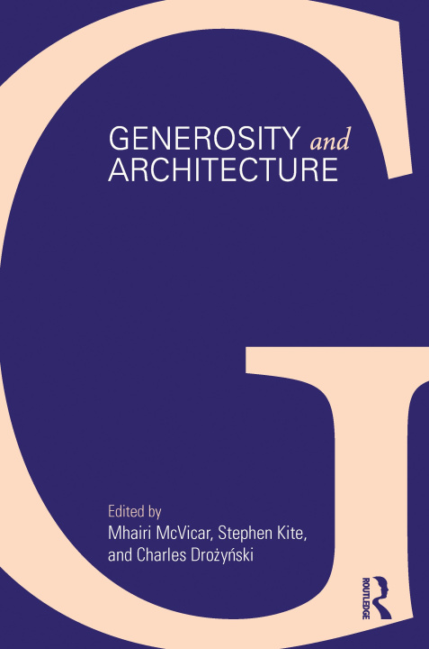 Book Generosity and Architecture Charles Drozynski