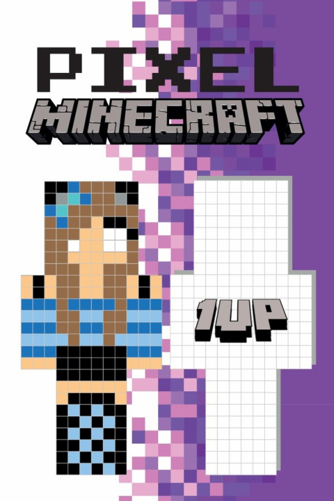 Knjiga Pixel Minecraft 1UP Tcorporation Edition