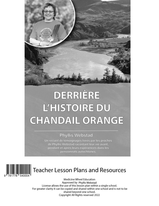 Kniha Derriere l'Histoire Du Chandail Orange Plan de Cours 