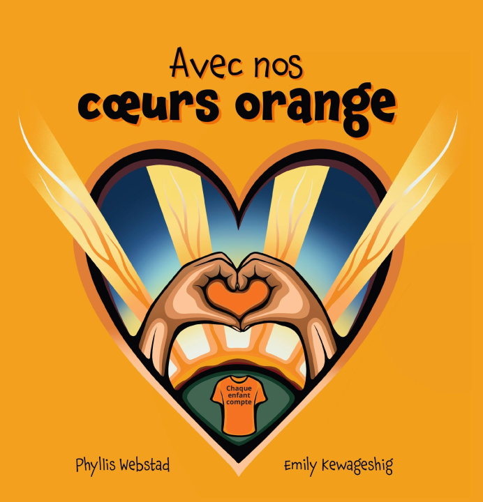 Kniha Avec Nos Coeurs Oranges Emily Kewageshig