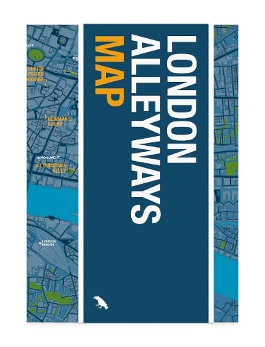 Nyomtatványok London Alleyways Map Matthew Turner