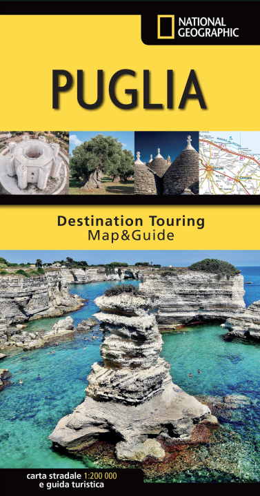Carte Puglia. Carta stradale e guida turistica 1:200.000 