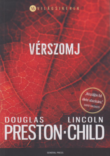 Book Vérszomj Douglas Preston