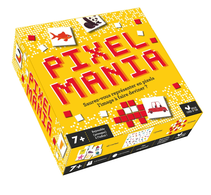 Papírenské zboží Pixelmania - boite avec accessoires Romaric Galonnier