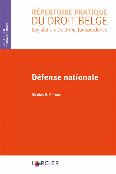 Knjiga Défense nationale Nicolas B. Bernard