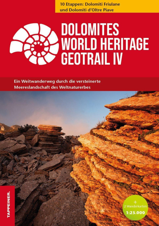 Carte Dolomites World Heritage Geotrail IV Tommaso Trentini