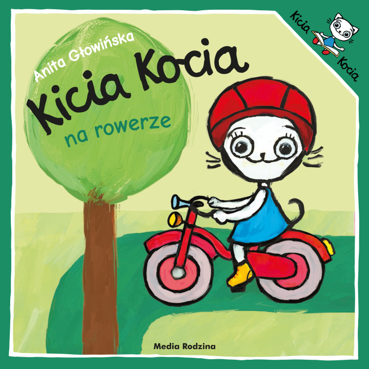 Könyv Kicia Kocia na rowerze wyd. 3 Anita Głowińska