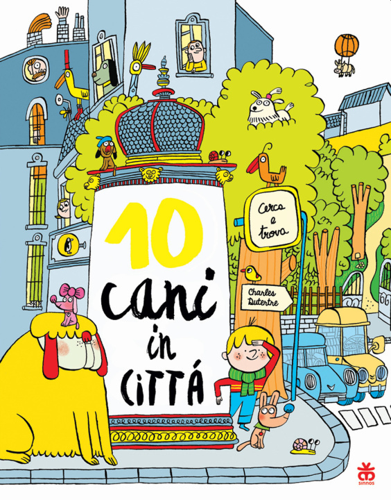 Livro 10 cani in città Charles Dutertre
