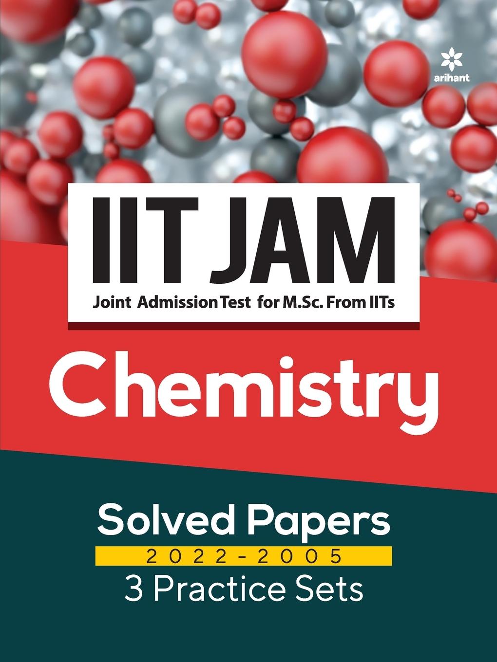 Kniha IIT JAM Chemistry Solved Papers (2022-2005) and 3 Practice Sets 