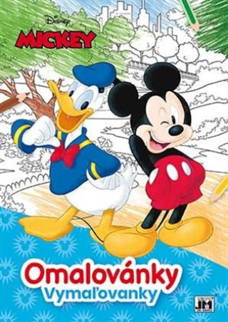 Kniha Omalovánky Mickey 