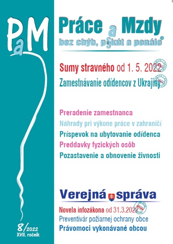 Kniha PAM 8/2022 Iveta Matlovičová