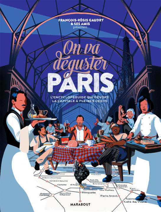 Книга On va déguster Paris Francois-Regis Gaudry