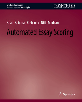 Knjiga Automated Essay Scoring Beata Beigman Klebanov