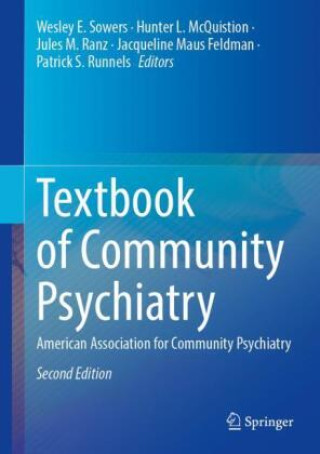 Kniha Textbook of Community Psychiatry Wesley E. Sowers