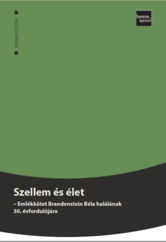 Knjiga Szellem és élet 