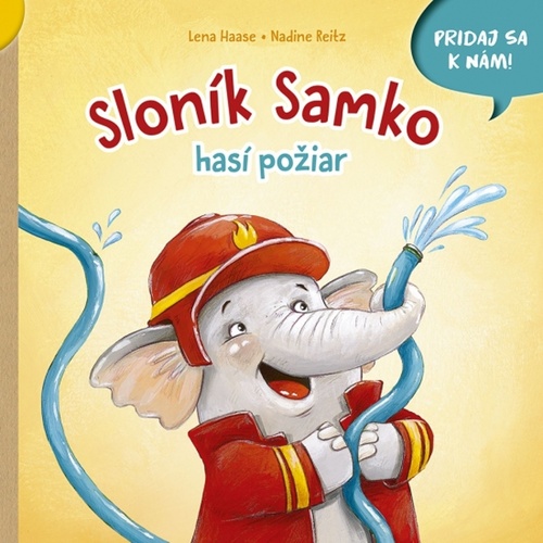 Kniha Sloník Samko hasí požiar Lena Haase