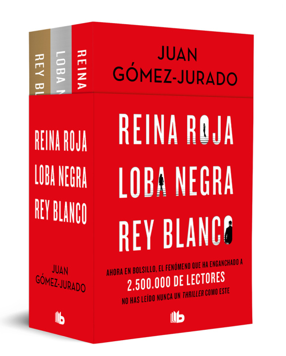 Book Trilogía Reina roja (Pack con: Reina roja # Loba negra # Rey blanco) JUAN GOMEZ-JURADO