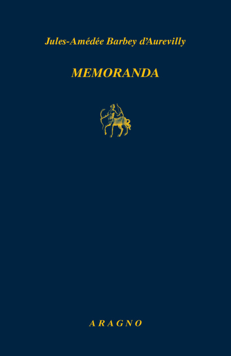 Knjiga Memoranda Jules-Amédée Barbey d'Aurevilly