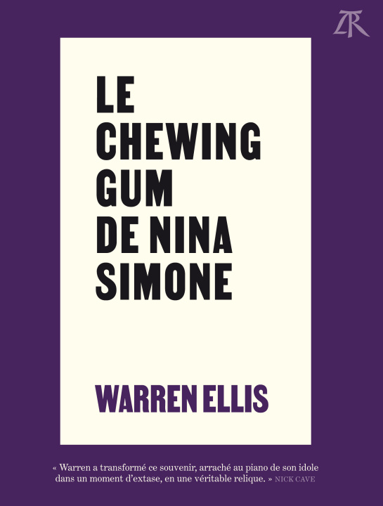 Knjiga Le Chewing-gum de Nina Simone WARREN ELLIS