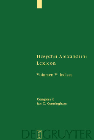 Buch [Indices] Ian C. Cunningham