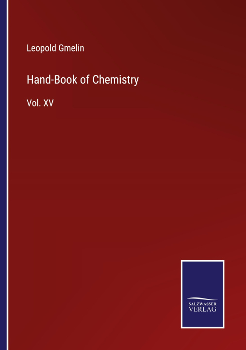 Carte Hand-Book of Chemistry 