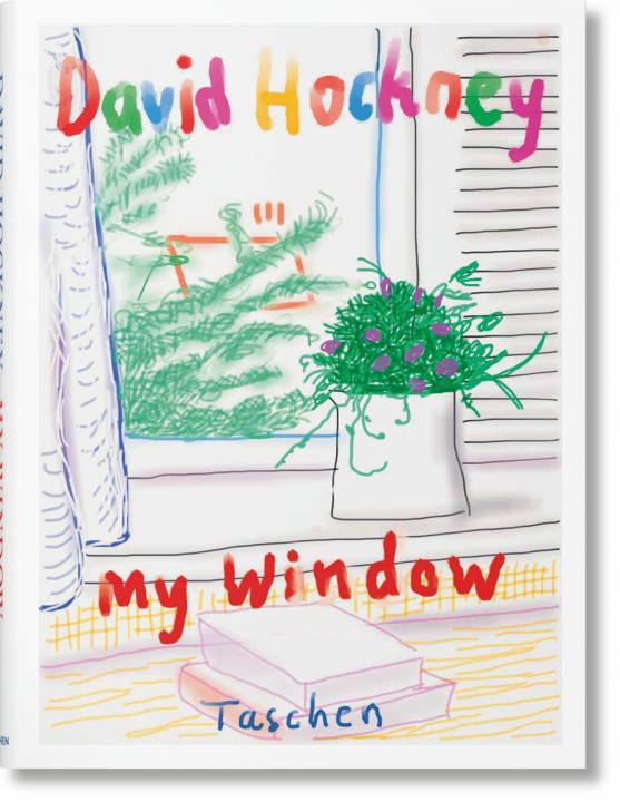 Carte David Hockney. My Window DAVID HOCKNEY