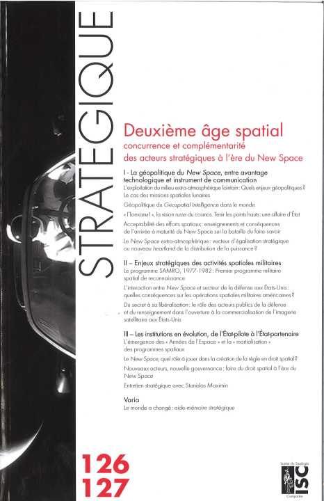 Kniha Revue Stratégique n° 126/127 - Deuxième âge spatial Degrange