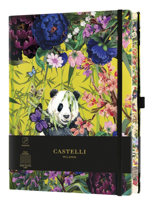 Könyv Carnet Eden très grand format ligné panda CASTELLI