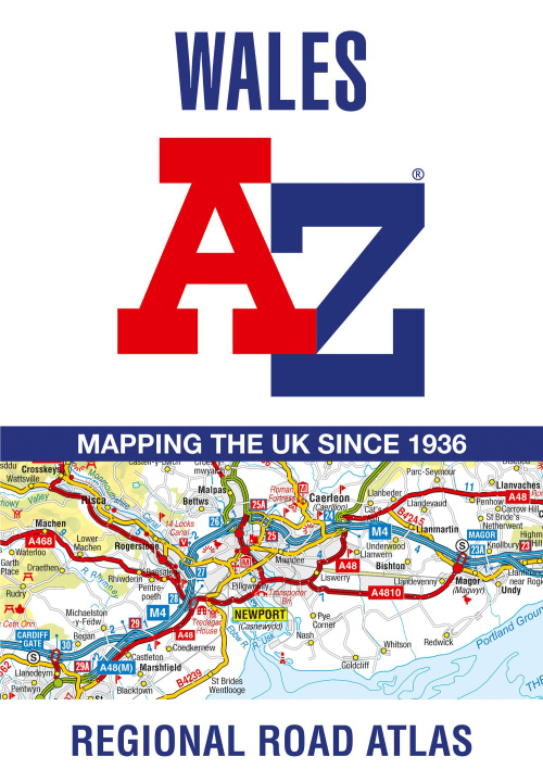 Kniha Wales A-Z Road Atlas 