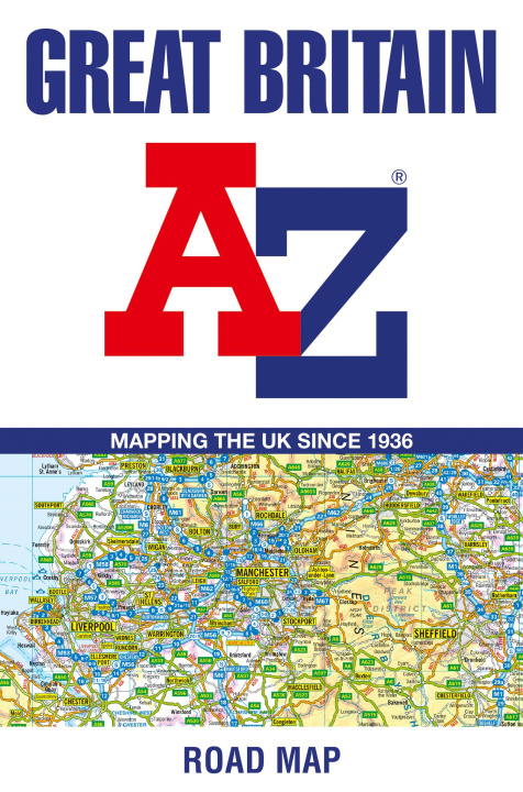 Tiskovina Great Britain A-Z-Road Map 