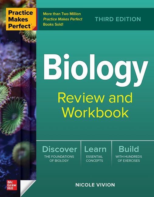Kniha Practice Makes Perfect: Biology Review and Workbook, Third Edition 