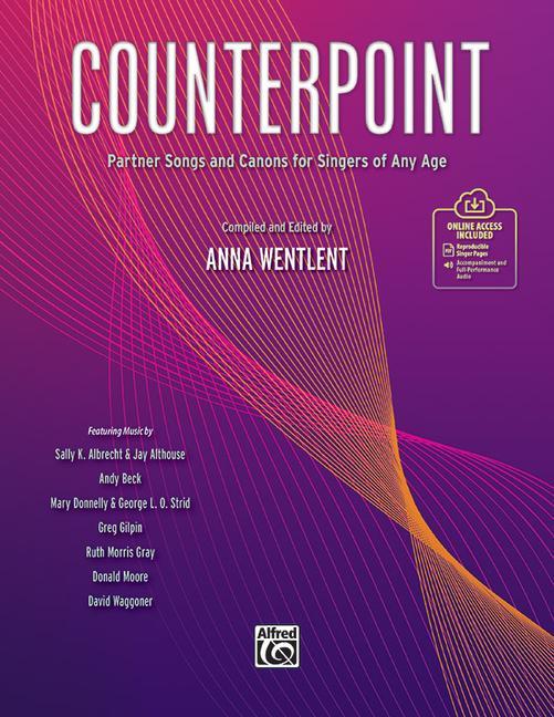 Book Counterpoint: Partner Songs and Canons for Singers of Any Age, Book & Online Audio/PDF 