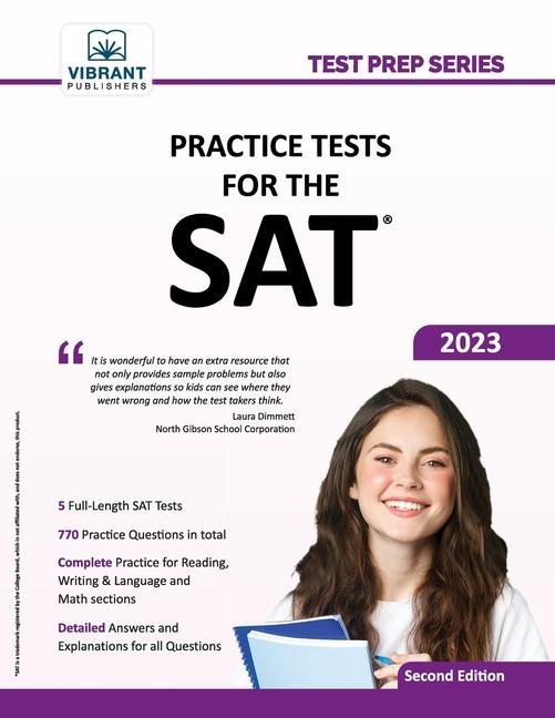 Knjiga Practice Tests For The SAT Vibrant Publishers