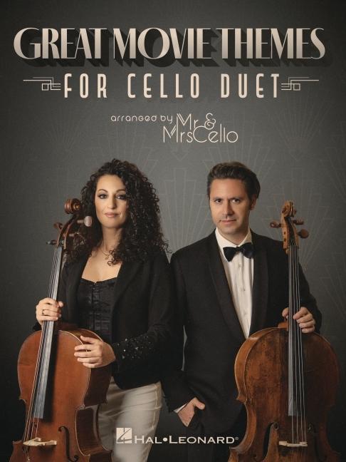 Book Great Movie Themes for Cello Duet Arranged by MR & Mrs Cello 