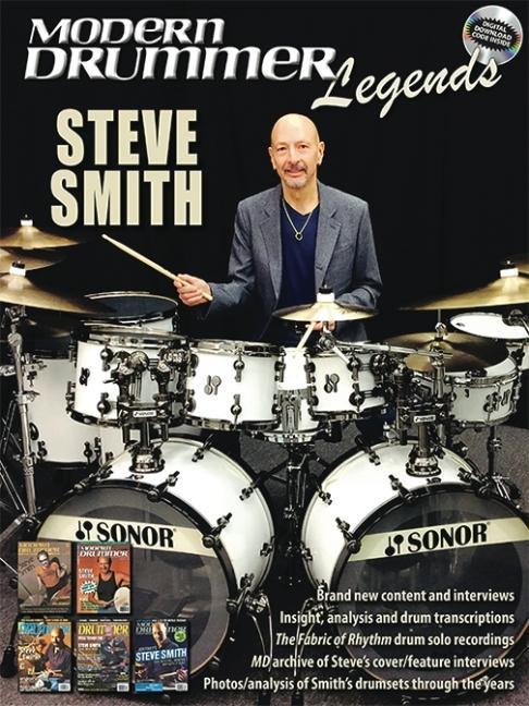 Książka Modern Drummer Legends: Steve Smith 