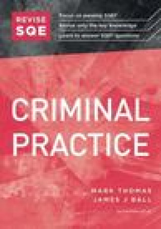 Kniha Revise SQE Criminal Practice James J Ball