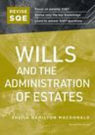 Kniha Revise SQE Wills and the Administration of Estates 