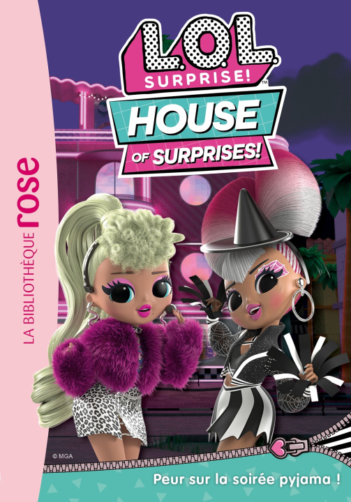 Kniha L.O.L. Surprise ! House of Surprises 04 - Peur sur la soirée pyjama ! 