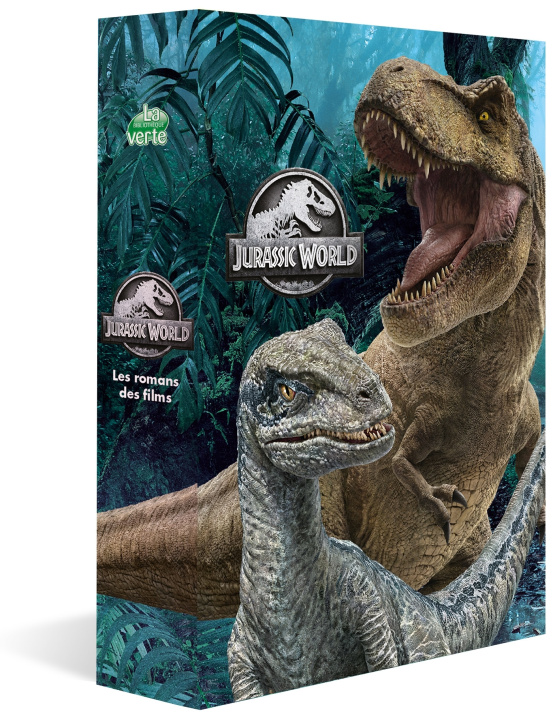 Könyv Coffret Jurassic World - Les romans des films 