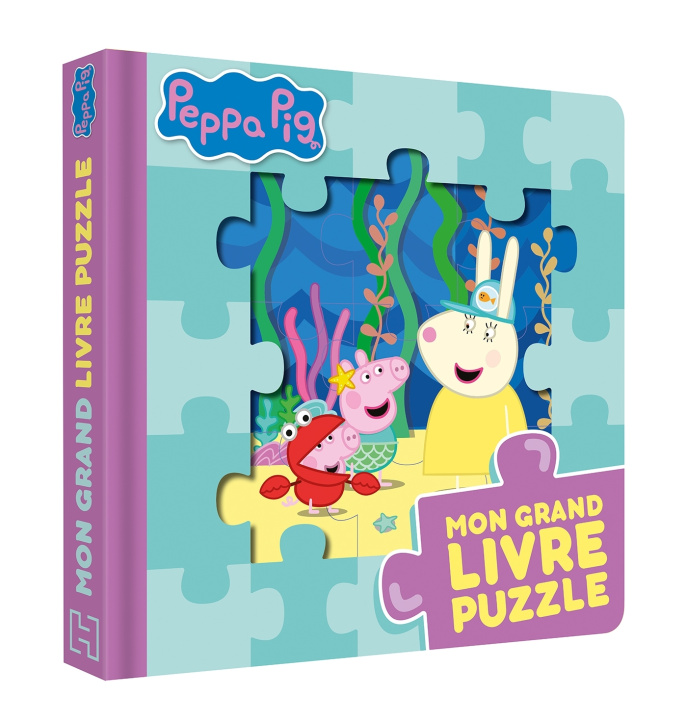 Книга Peppa Pig -  Mon grand livre puzzle NED 