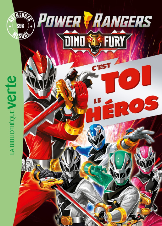 Kniha Power Rangers - Aventures sur mesure XXL Hasbro