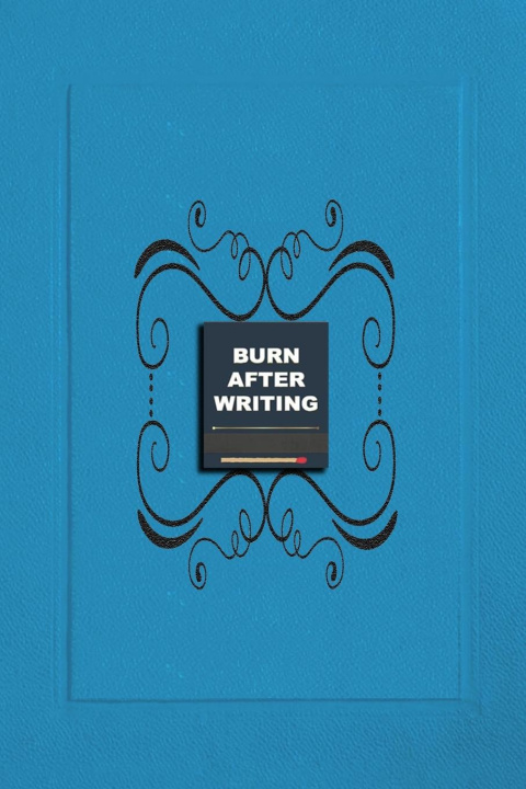 Kniha Burn book After Writing 
