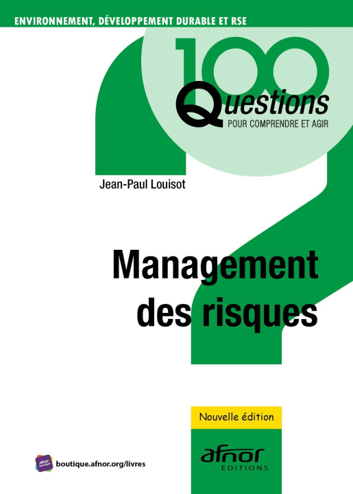 Knjiga Management des risques LOUISOT JEAN-PAUL
