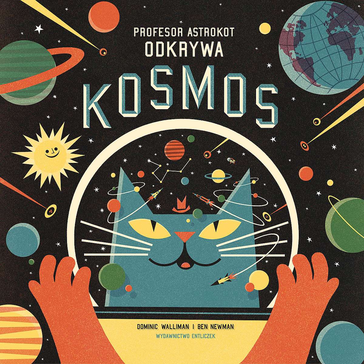 Kniha Profesor Astrokot odkrywa kosmos. Profesor Astrokot wyd. 2022 Dominic Walliman