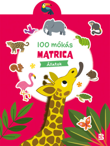 Kniha 100 mókás matrica - Állatok 