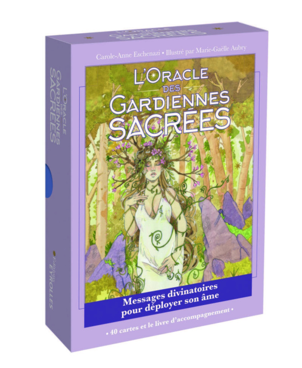 Kniha L'oracle des gardiennes sacrées Aubry