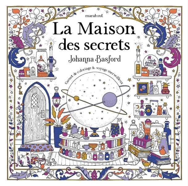 Könyv La maison des secrets Johanna Basford