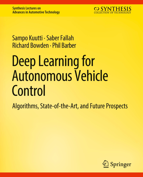 Книга Deep Learning for Autonomous Vehicle Control Phil Barber