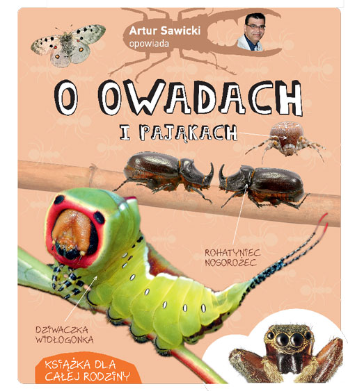 Libro Artur Sawicki opowiada o owadach i pająkach Artur Sawicki