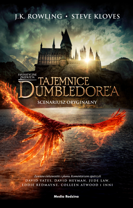 Knjiga Fantastyczne zwierzęta. Tajemnice Dumbledore’a. Scenariusz oryginalny Joanne K. Rowling